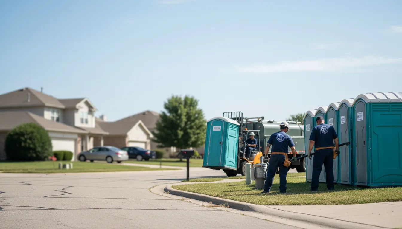 Porta Potty Rental in Tulare, SD near me